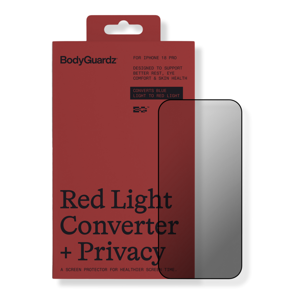BodyGuardz Red Light Converter + Privacy - iPhone 18 Pro