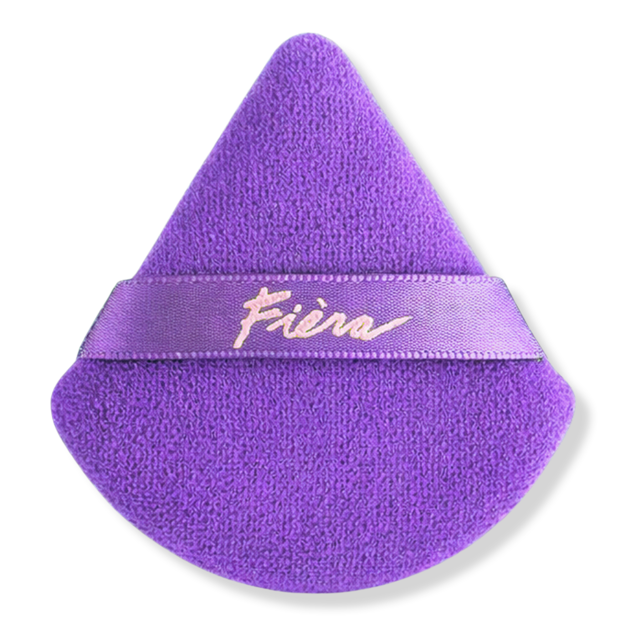Треугольная велюровая пуховка для пудры Fièra Cosmetics — фото 1