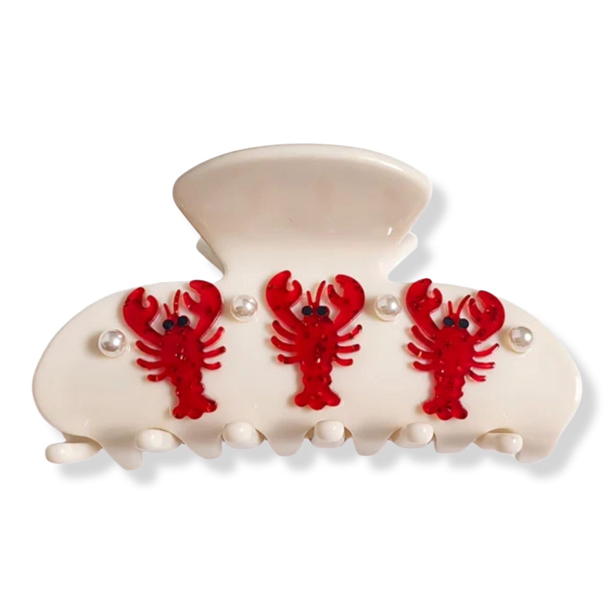 RPZL Italian Acetate Sweetheart Claw Clip #1