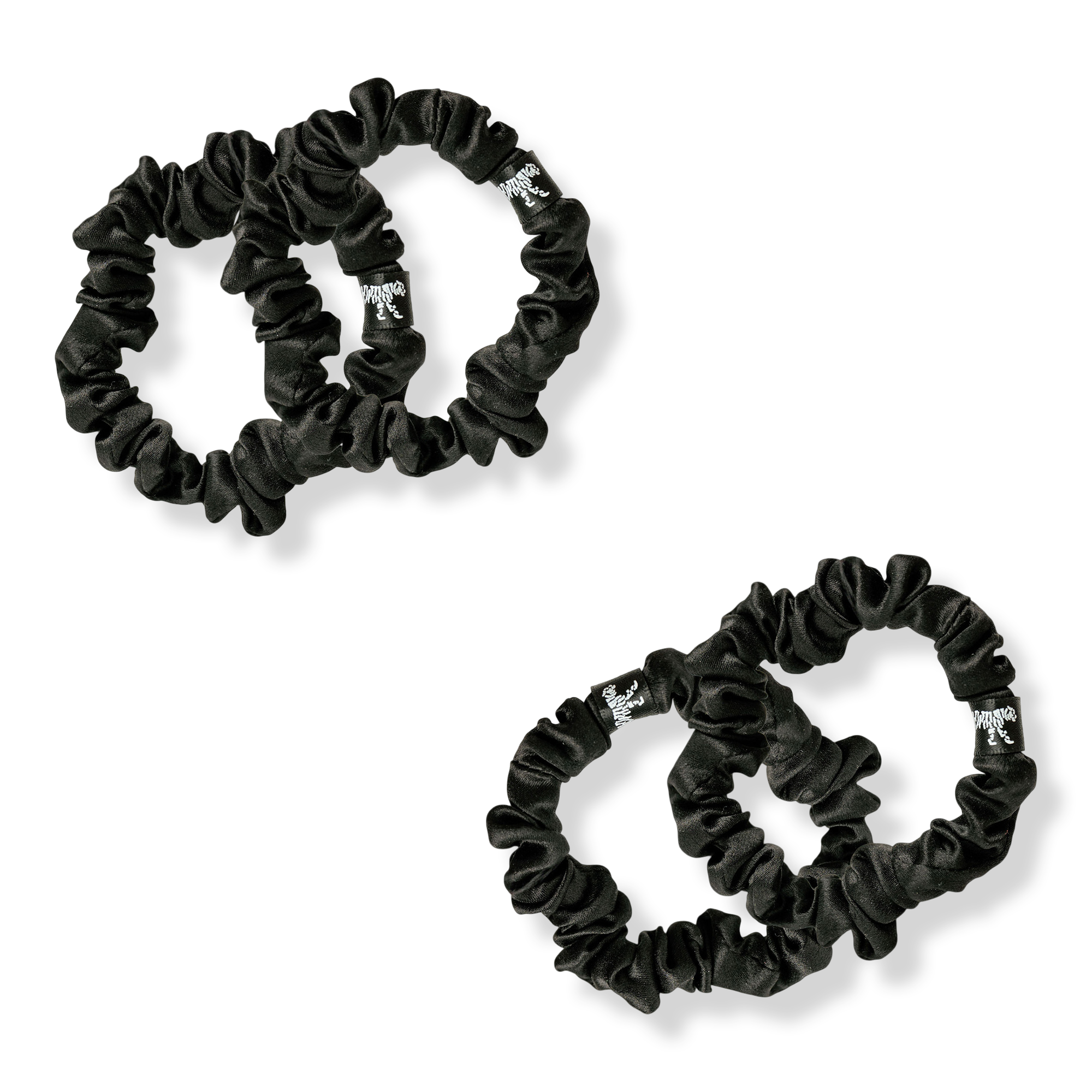 LINA LENNOX Organic Silk Scrunchie Set #1