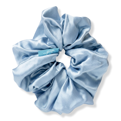 LINA LENNOX - Powder Blue Organic Silk Oversized Scrunchie | Ulta