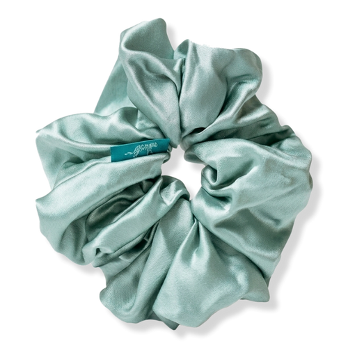 LINA LENNOX - Mint Green Organic Silk Oversized Scrunchie | Ulta