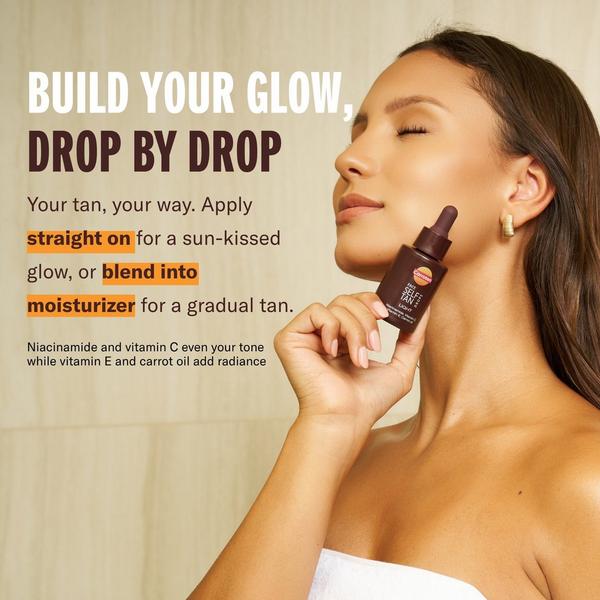 Carroten Face & Body Self Tan Drops Light, Natural Buildable Glow #3