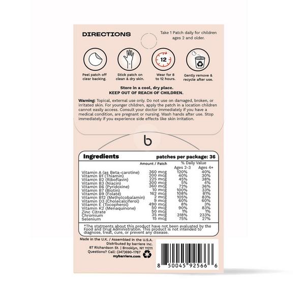Barrière Kids Multi Multivitamin Patch #2
