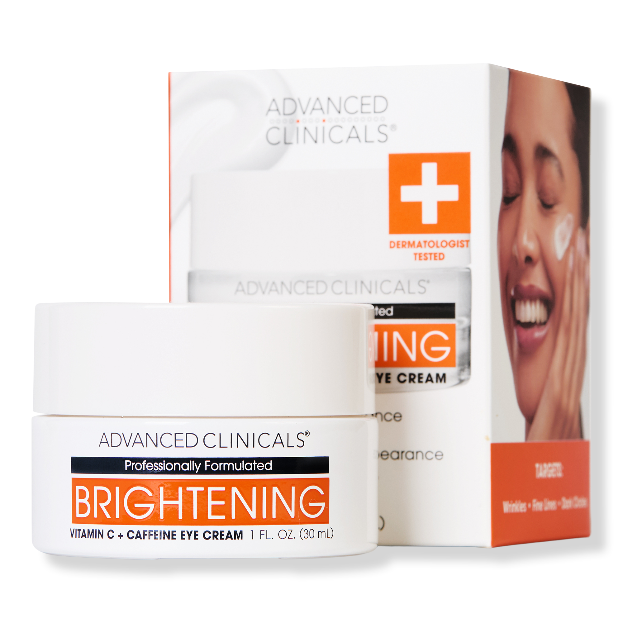 Advanced Clinicals Brightening Vitamin C + Caffeine Eye Cream — фото 1