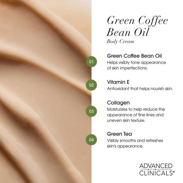 Advanced Clinicals Green Coffee Bean Oil Thermo-Firming Body Cream #5