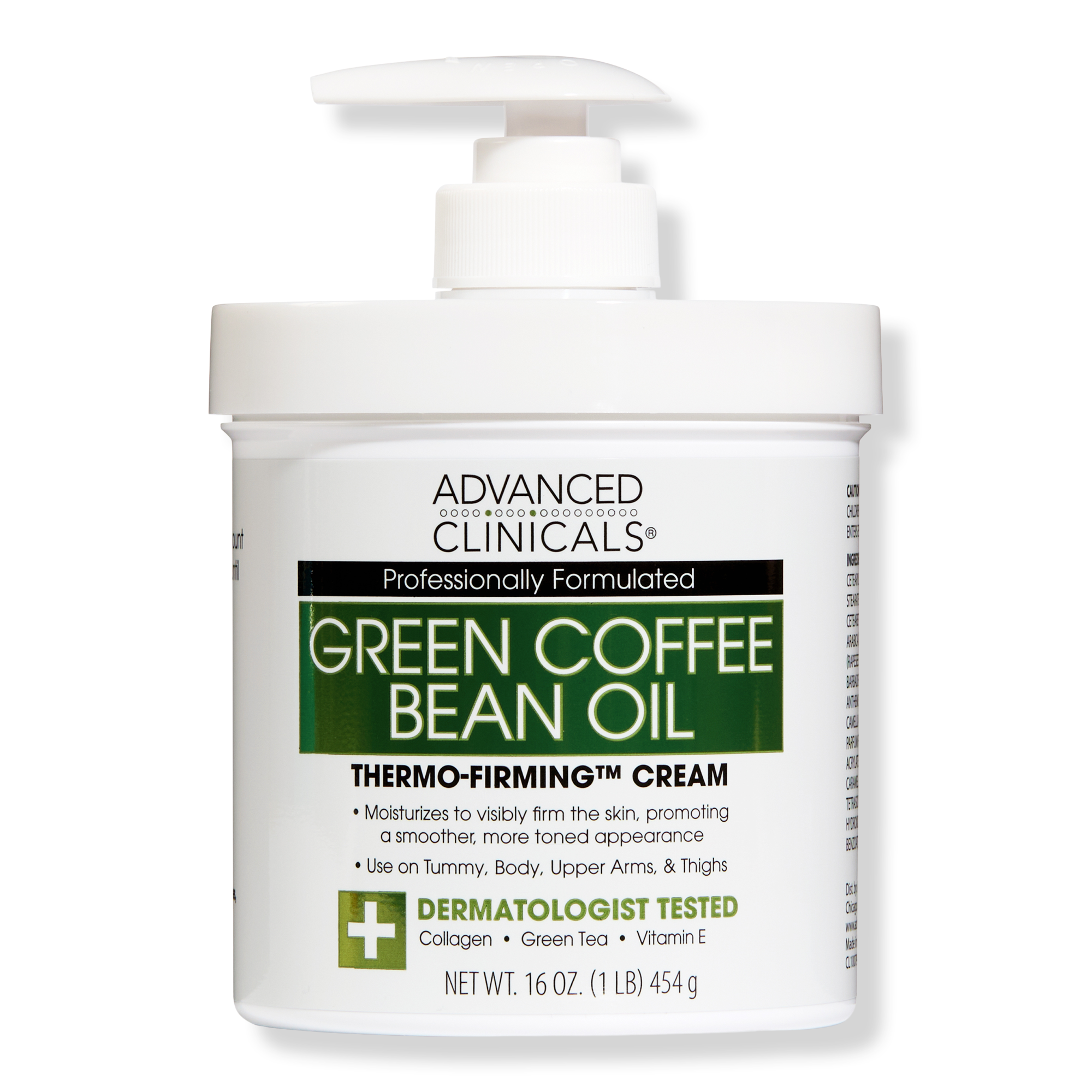 Advanced Clinicals Green Coffee Bean Oil Thermo-Firming Body Cream #1