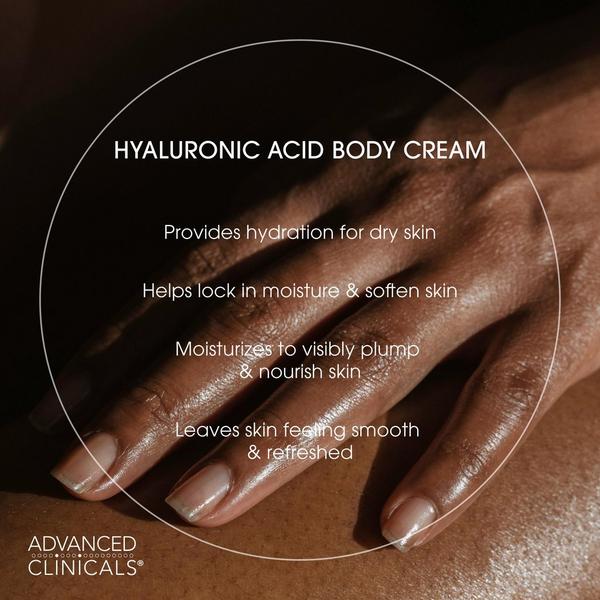 Advanced Clinicals Hyaluronic Acid Hydrating Body Cream #4