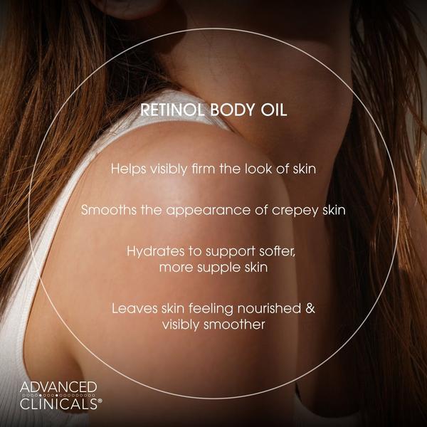 Advanced Clinicals Retinol Firming Body Oil #3