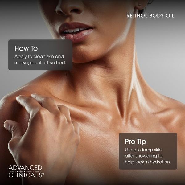 Advanced Clinicals Retinol Firming Body Oil #5