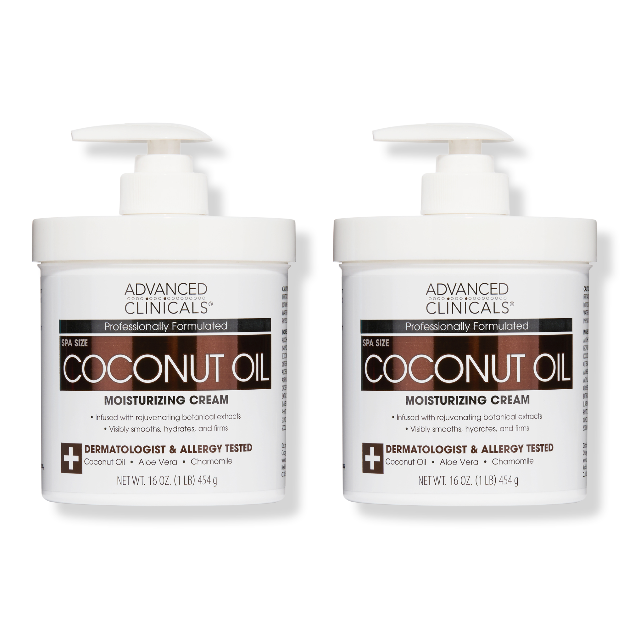 Advanced Clinicals Coconut Oil Moisturizing Dry Skin Body Cream #1