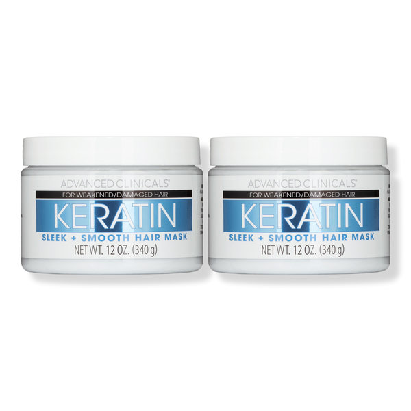 Advanced Clinicals Sleek + Smooth Keratin Hair Mask #1