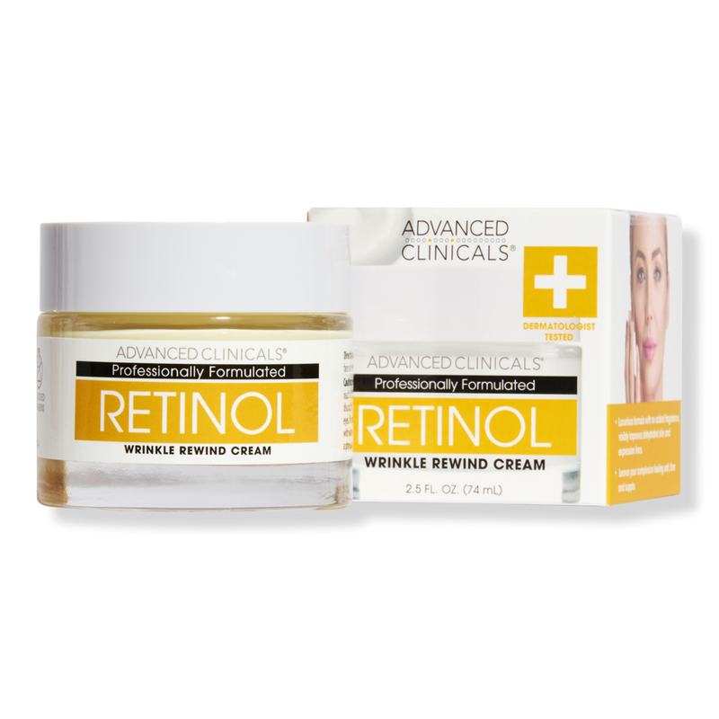 Advanced Clinicals - Retinol Wrinkle Rewind Face Cream | Ulta Beauty