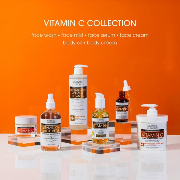 Advanced Clinicals Vitamin C Brightening Face Gel Cream #7