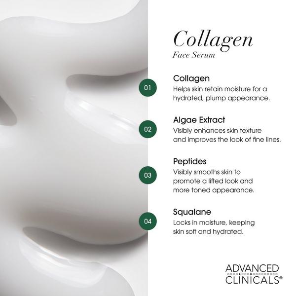 Advanced Clinicals Collagen Face Serum #4