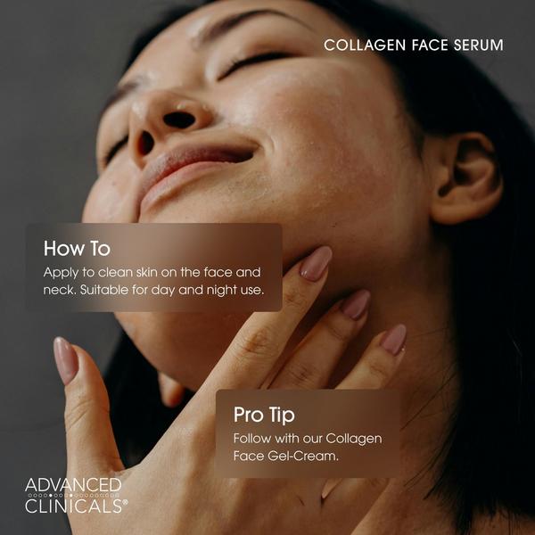 Advanced Clinicals Collagen Face Serum #5