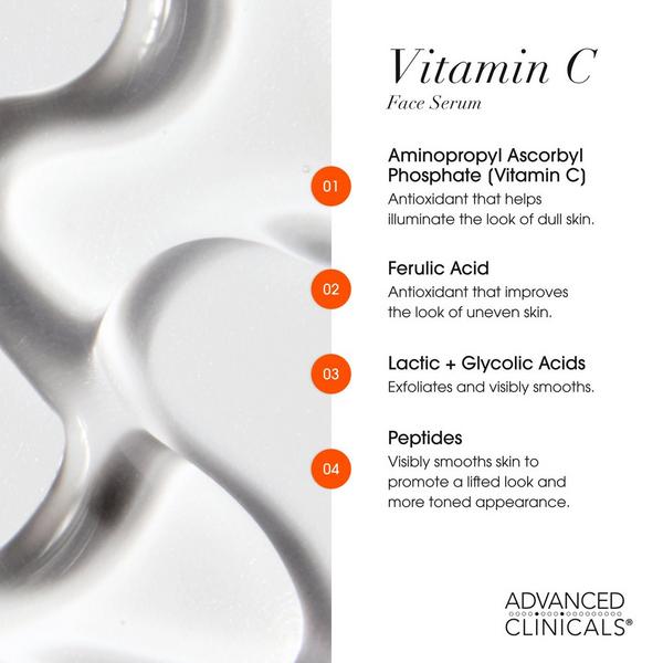 Advanced Clinicals Brightening Vitamin C Face Serum #4