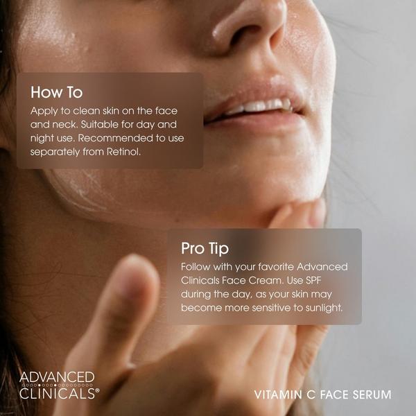 Advanced Clinicals Brightening Vitamin C Face Serum #5