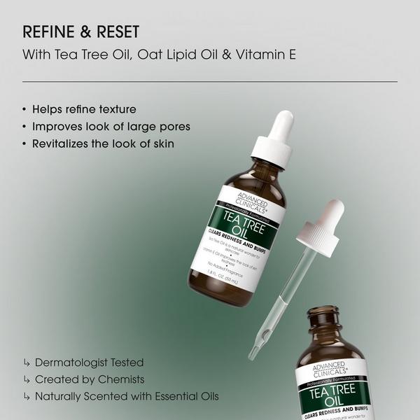 Advanced Clinicals Tea Tree Oil Face Serum #2