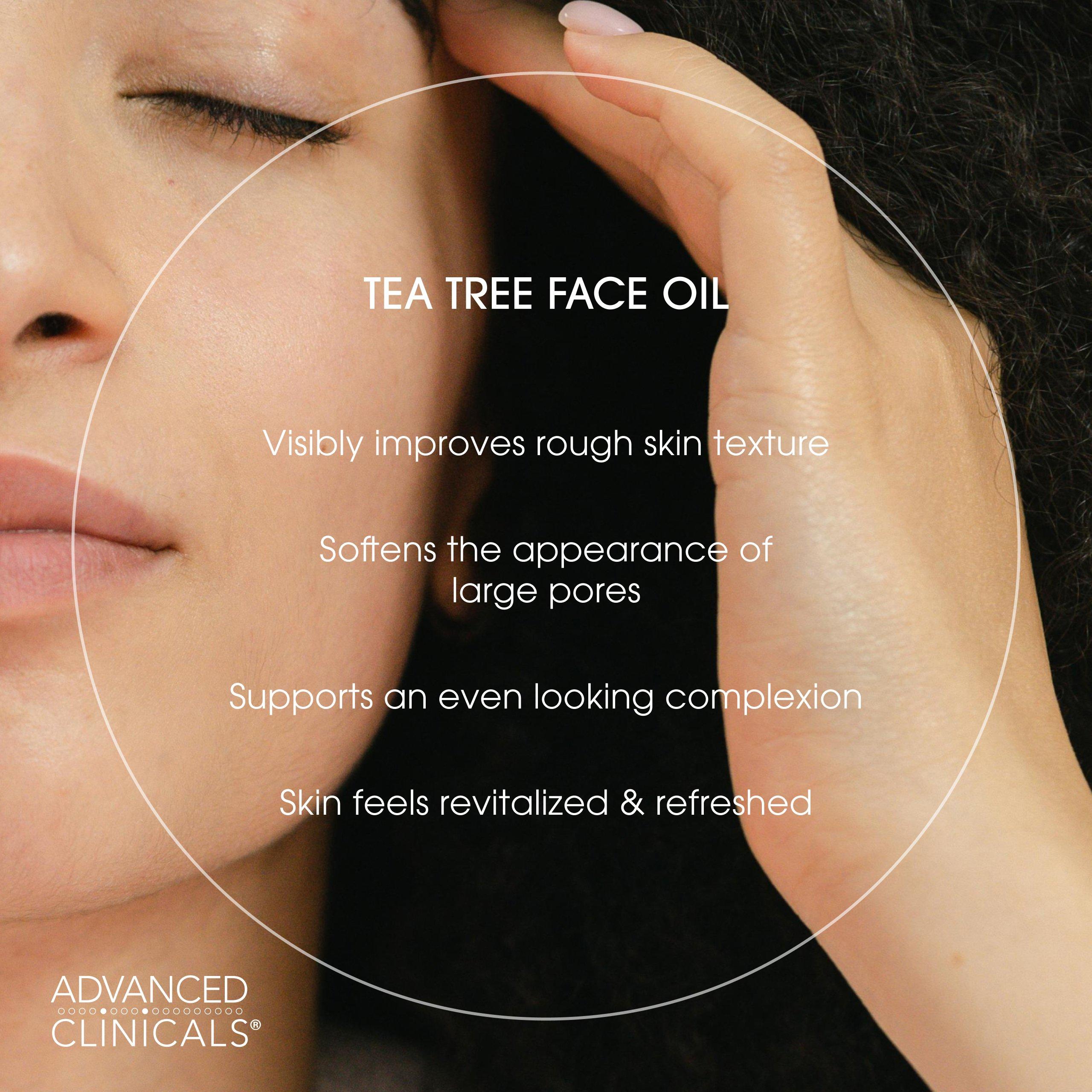 Advanced Clinicals Tea Tree Oil Face Serum — фото 3