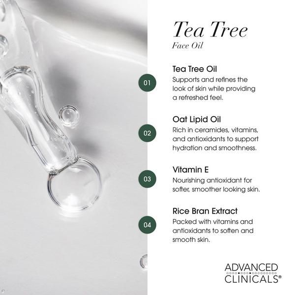 Advanced Clinicals Tea Tree Oil Face Serum #4