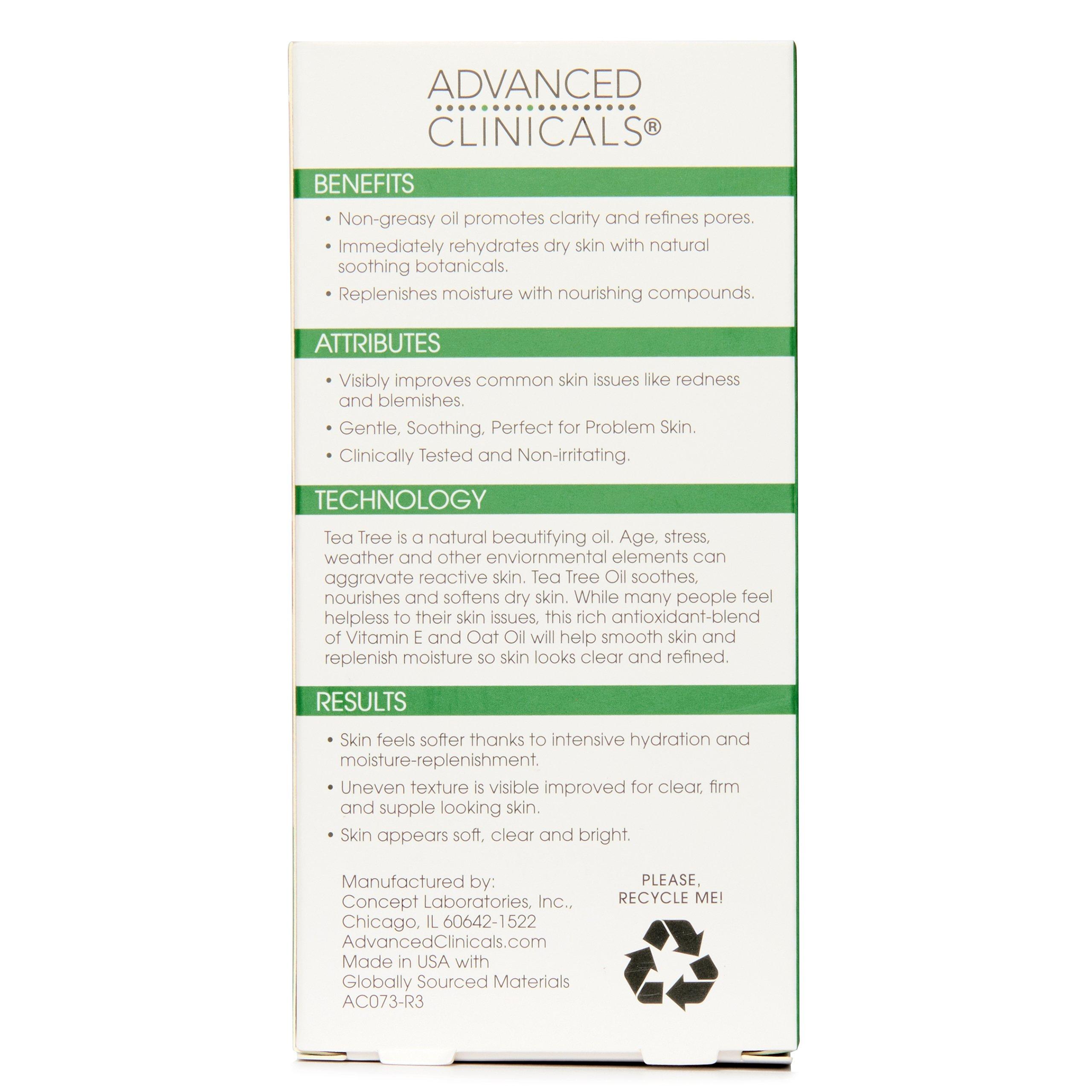 Advanced Clinicals Tea Tree Oil Face Serum — фото 8