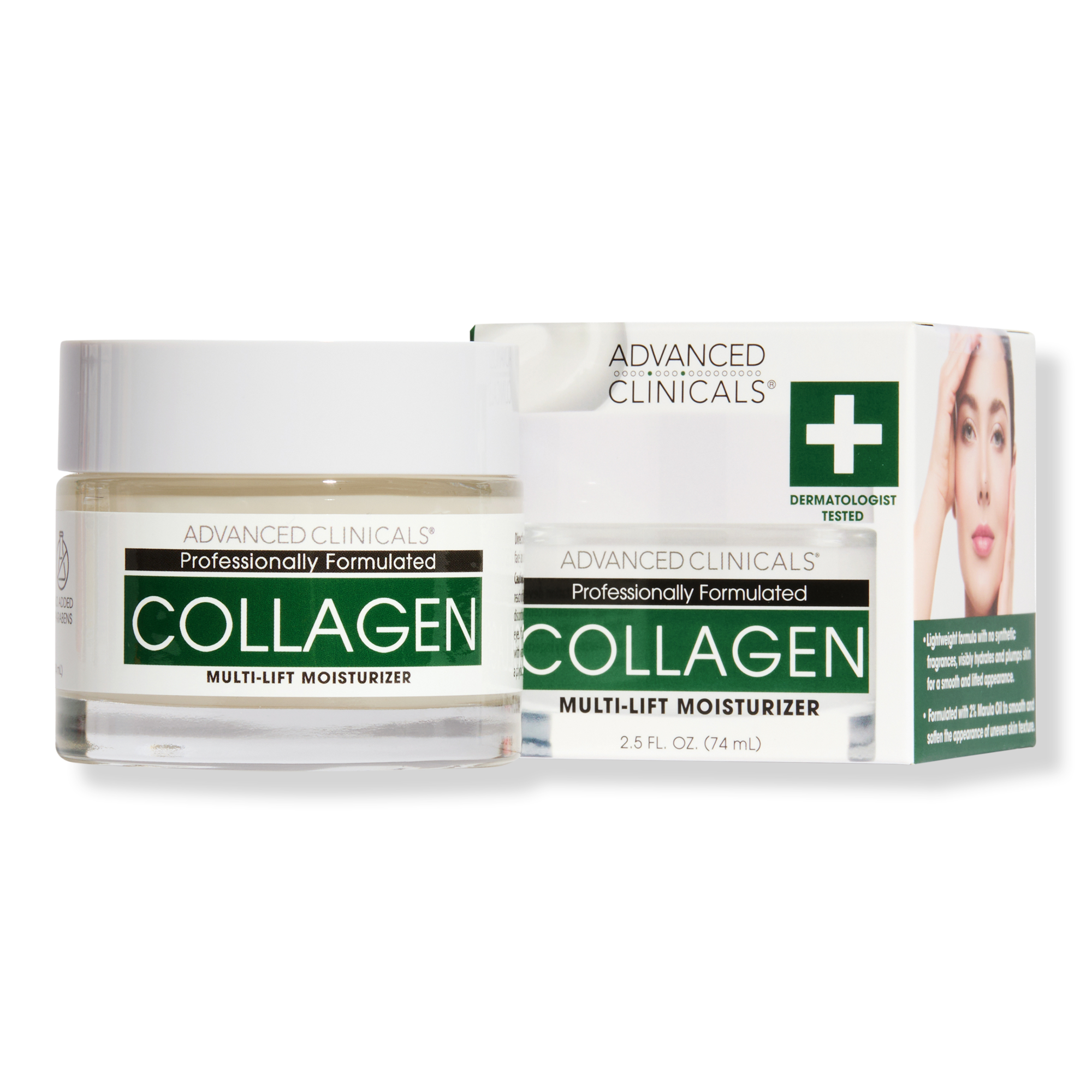 Гель-крем для лица Advanced Clinicals Collagen Multi Lift — фото 1