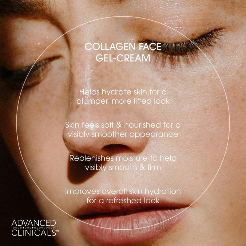 Advanced Clinicals - Collagen Multi Lift Moisturizer Face Gel