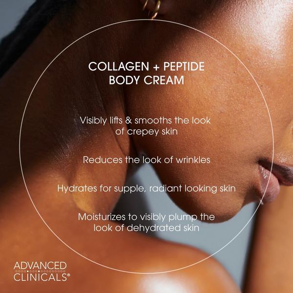 Advanced Clinicals Collagen + Peptide Firming Body Cream #4