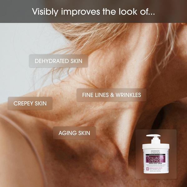 Advanced Clinicals Collagen + Peptide Firming Body Cream #7