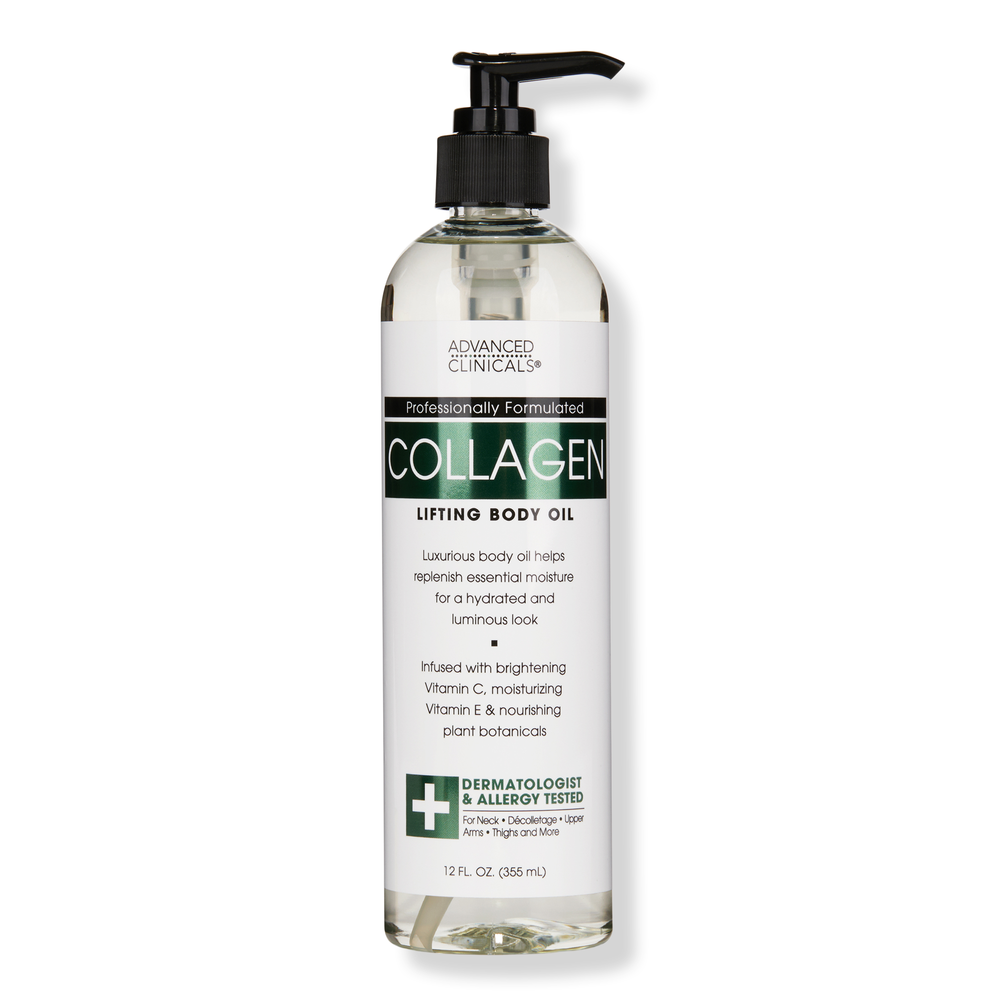 Advanced Clinicals Collagen Lifting Body Oil #1