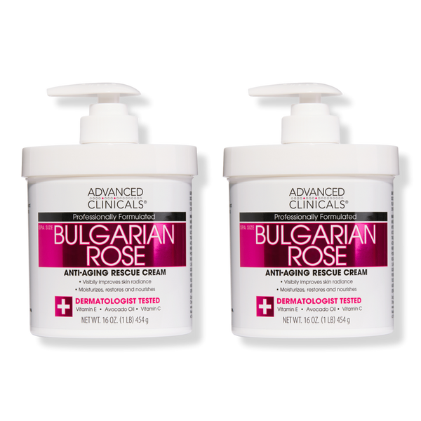 Advanced Clinicals Bulgarian Rose Anti Aging Body Cream #1