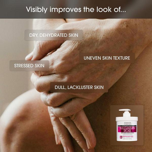 Advanced Clinicals Bulgarian Rose Anti Aging Body Cream #6