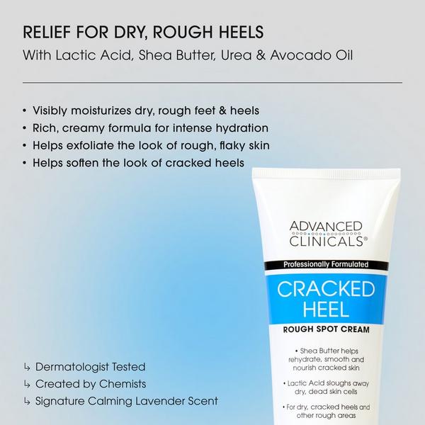 Advanced Clinicals Cracked Heel Rough Spot Foot Cream #2