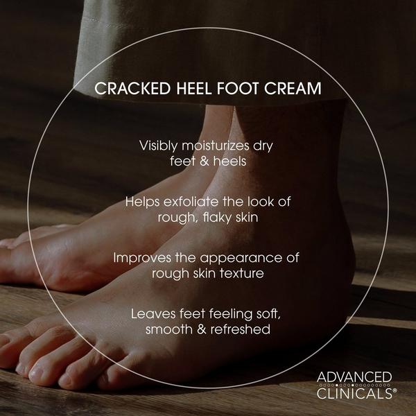 Advanced Clinicals Cracked Heel Rough Spot Foot Cream #3