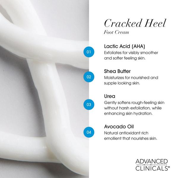 Advanced Clinicals Cracked Heel Rough Spot Foot Cream #4