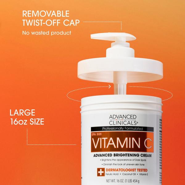 Advanced Clinicals Vitamin C Advanced Brightening Body Cream #6