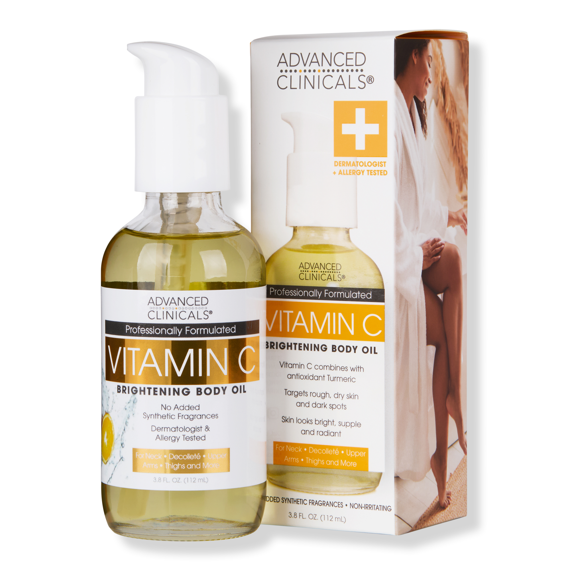 Advanced Clinicals Vitamin C Brightening Body Oil #1