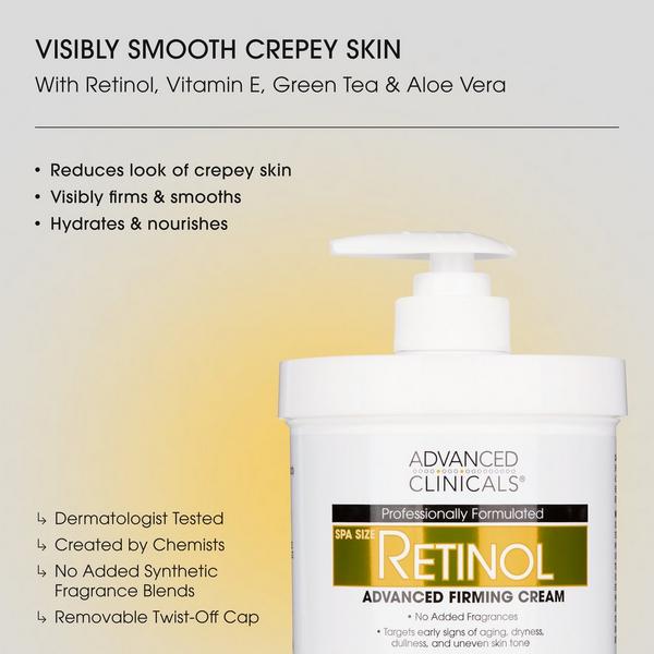 Advanced Clinicals Retinol Advanced Firming Body Cream #3