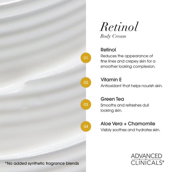 Advanced Clinicals Retinol Advanced Firming Body Cream #5