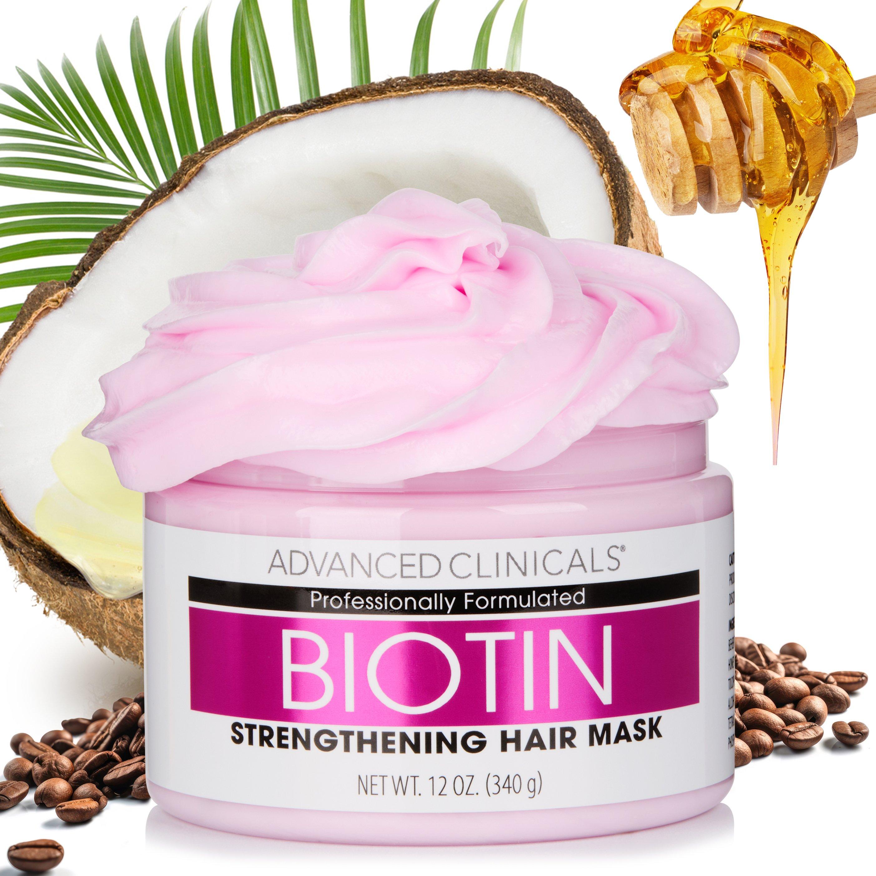 Advanced Clinicals Biotin Strengthening Hair Mask — фото 7