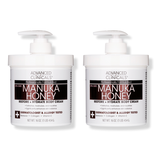 Advanced Clinicals Manuka Honey Restore + Hydrate Body Cream #1