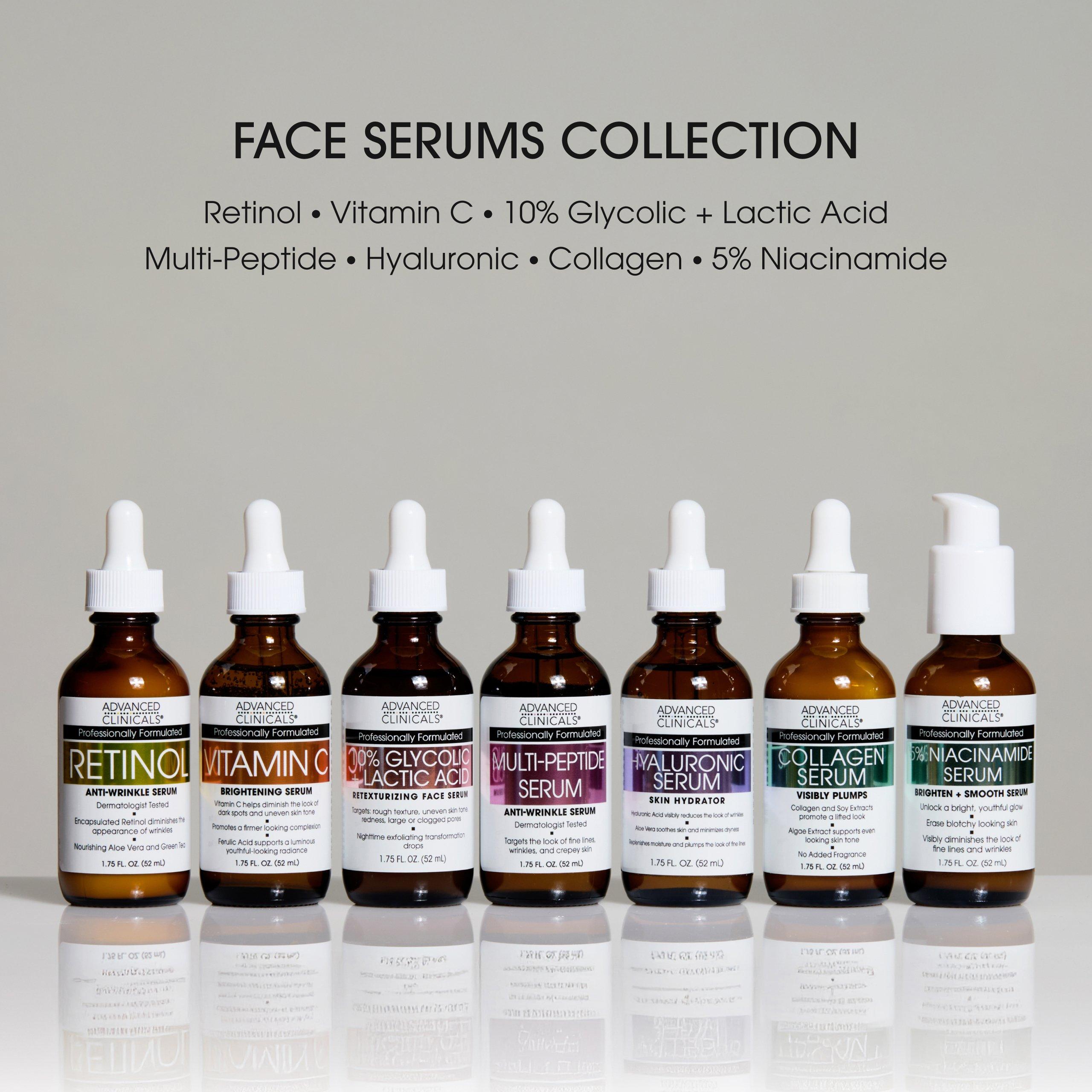 Advanced Clinicals 5% Niacinamide Brighten + Smooth Face Serum — фото 8