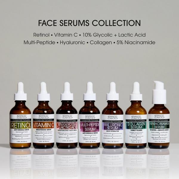 Advanced Clinicals 5% Niacinamide Brighten + Smooth Face Serum #8