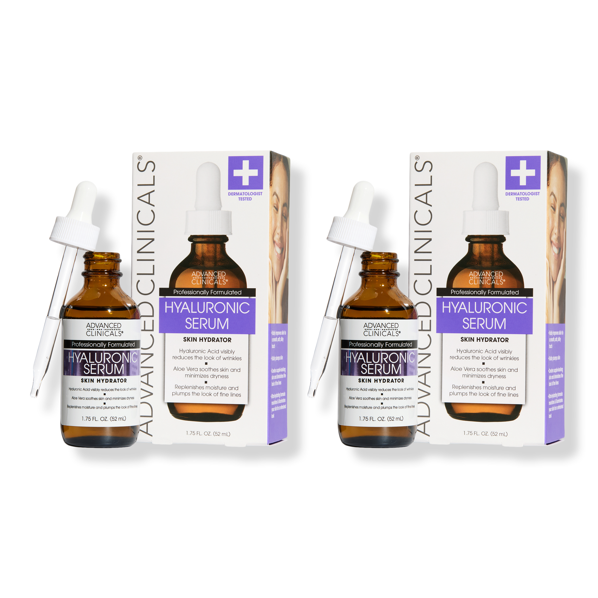 Advanced Clinicals Hyaluronic Acid Face Serum #1
