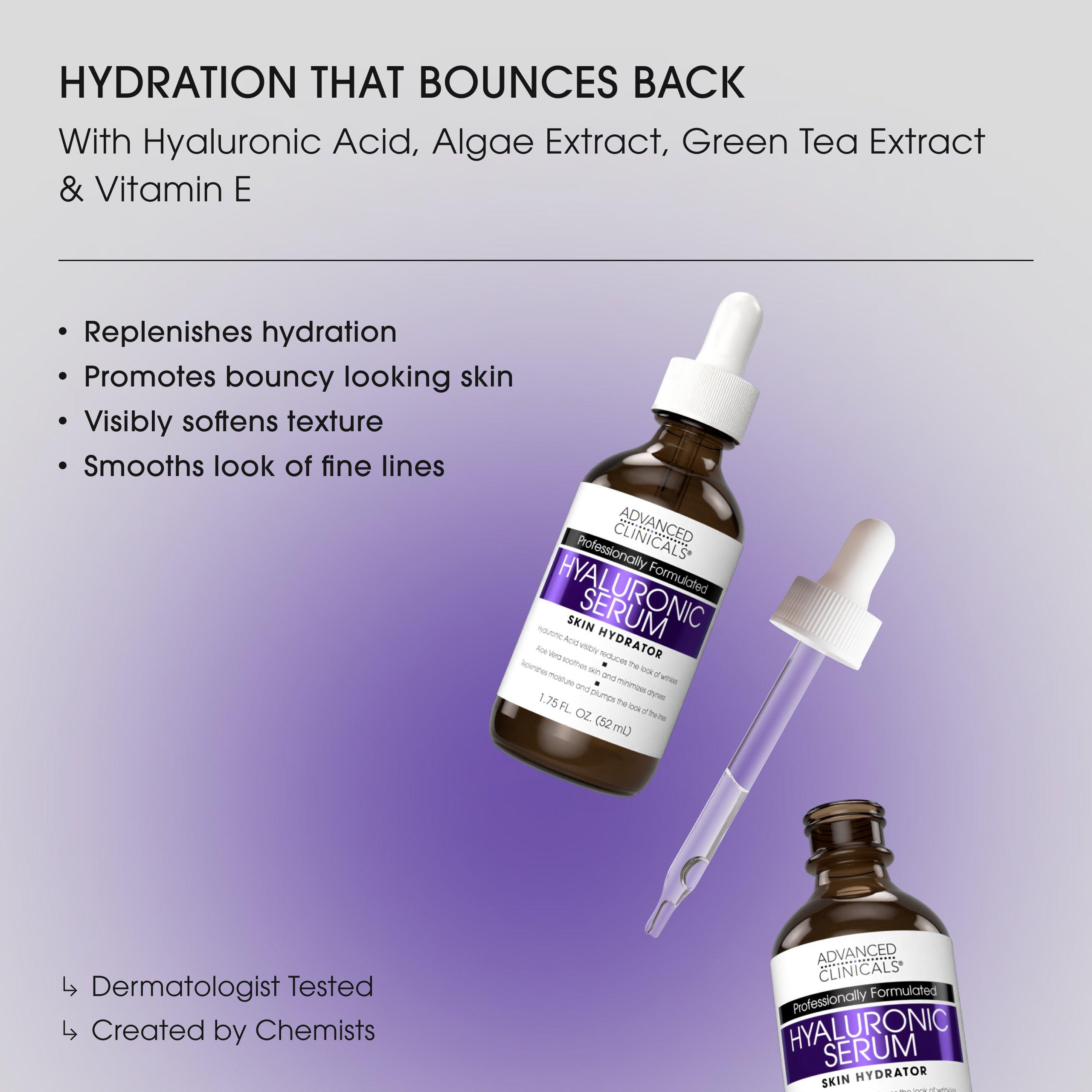 Advanced Clinicals Hyaluronic Acid Face Serum — фото 2