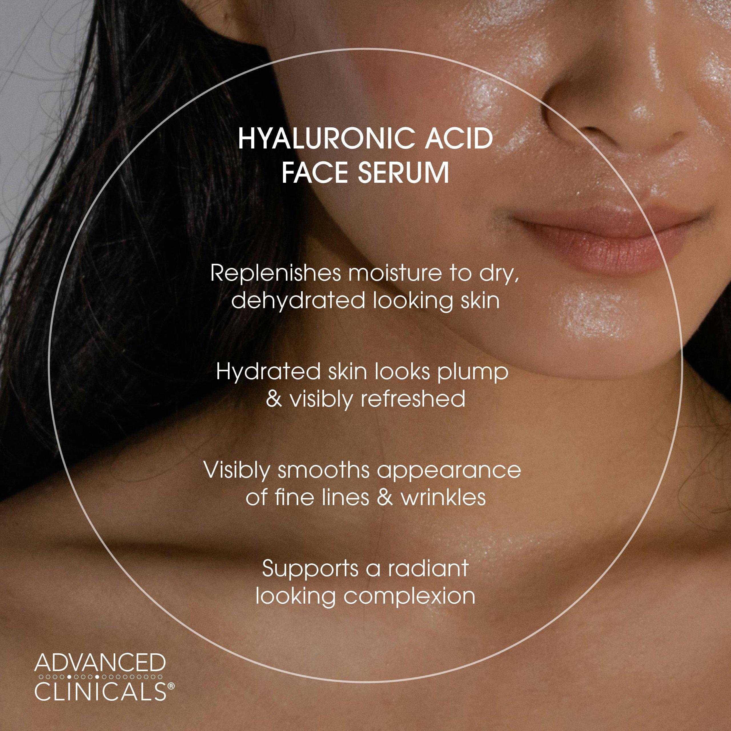 Advanced Clinicals Hyaluronic Acid Face Serum — фото 3