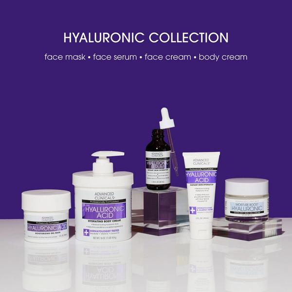 Advanced Clinicals Hyaluronic Acid Face Serum #6