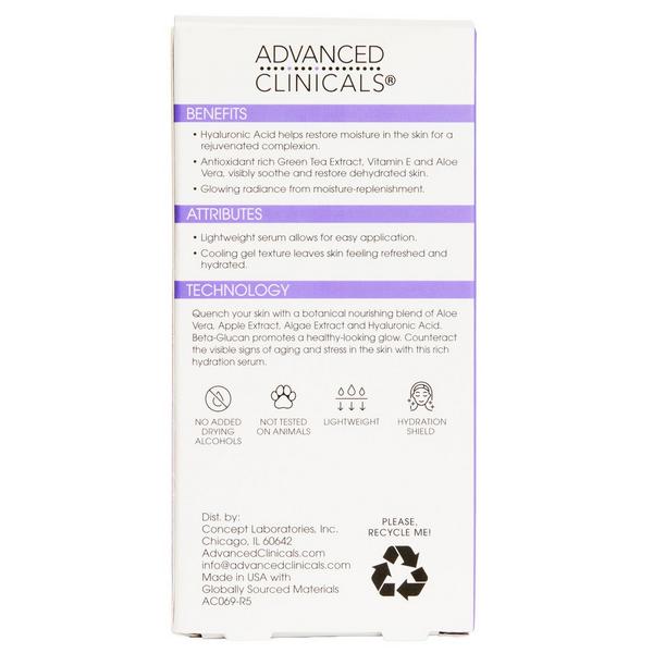 Advanced Clinicals Hyaluronic Acid Face Serum #8