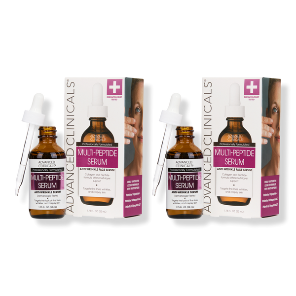 Advanced Clinicals Anti Wrinkle Multi Peptide Face Serum #1